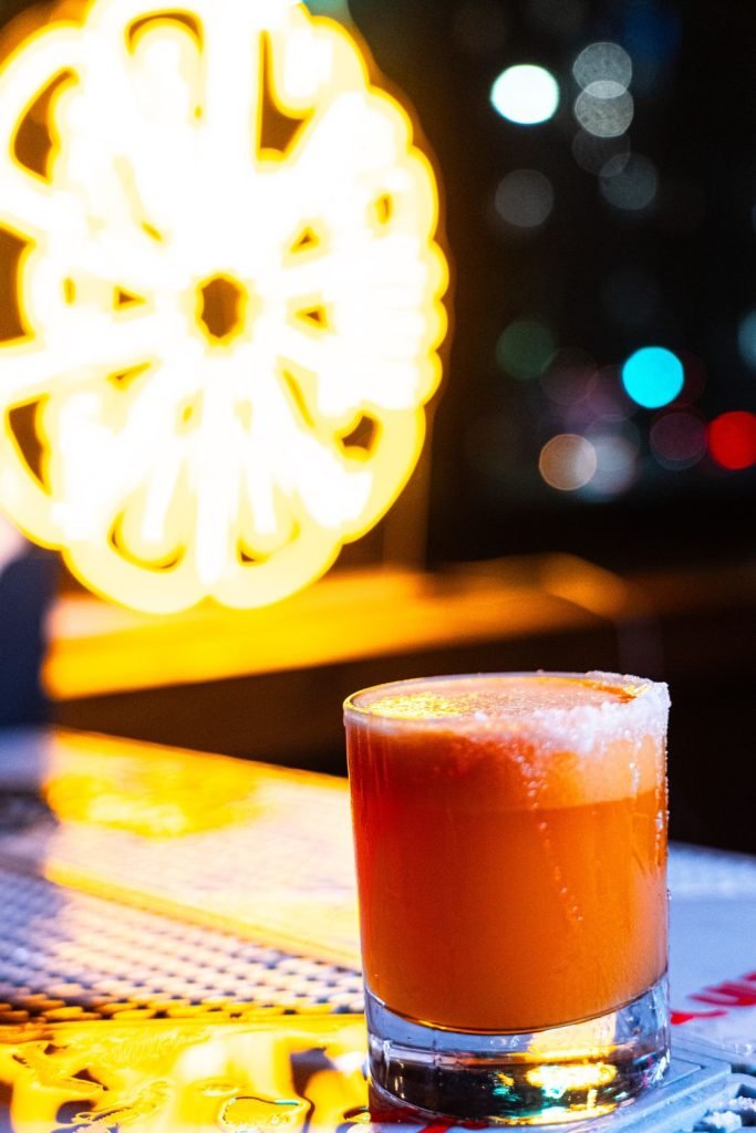 Food and drink at The Orange Room
