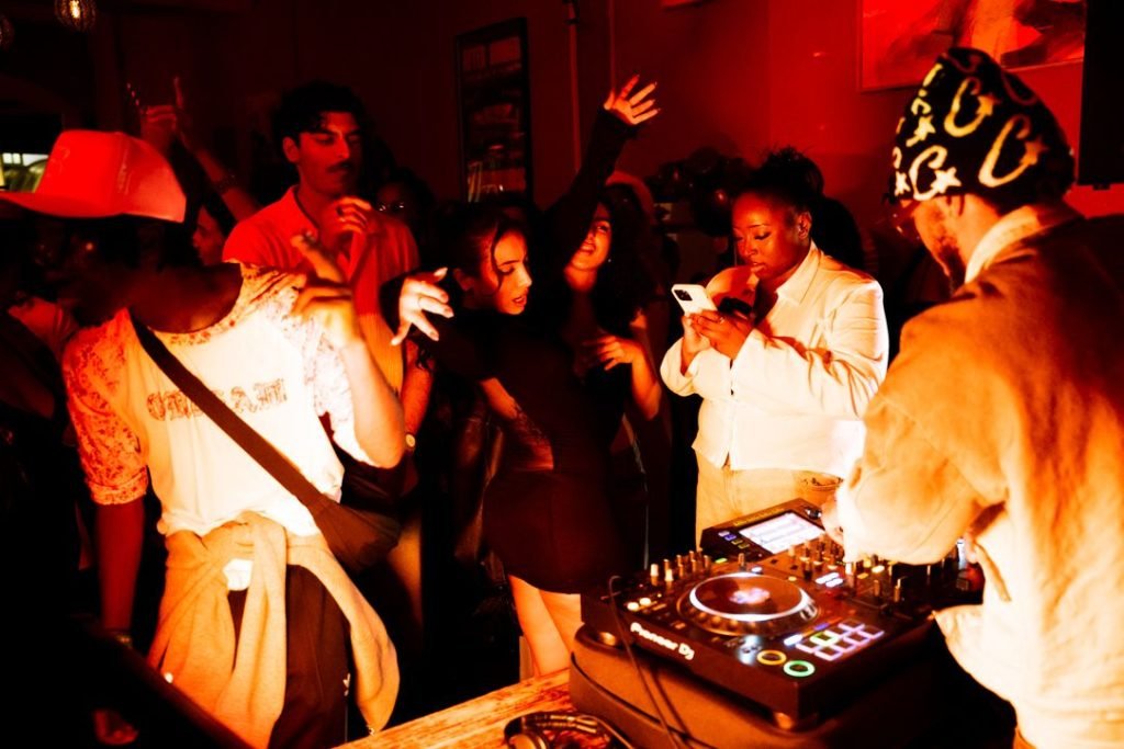 DJs and live performers at The Orange Room