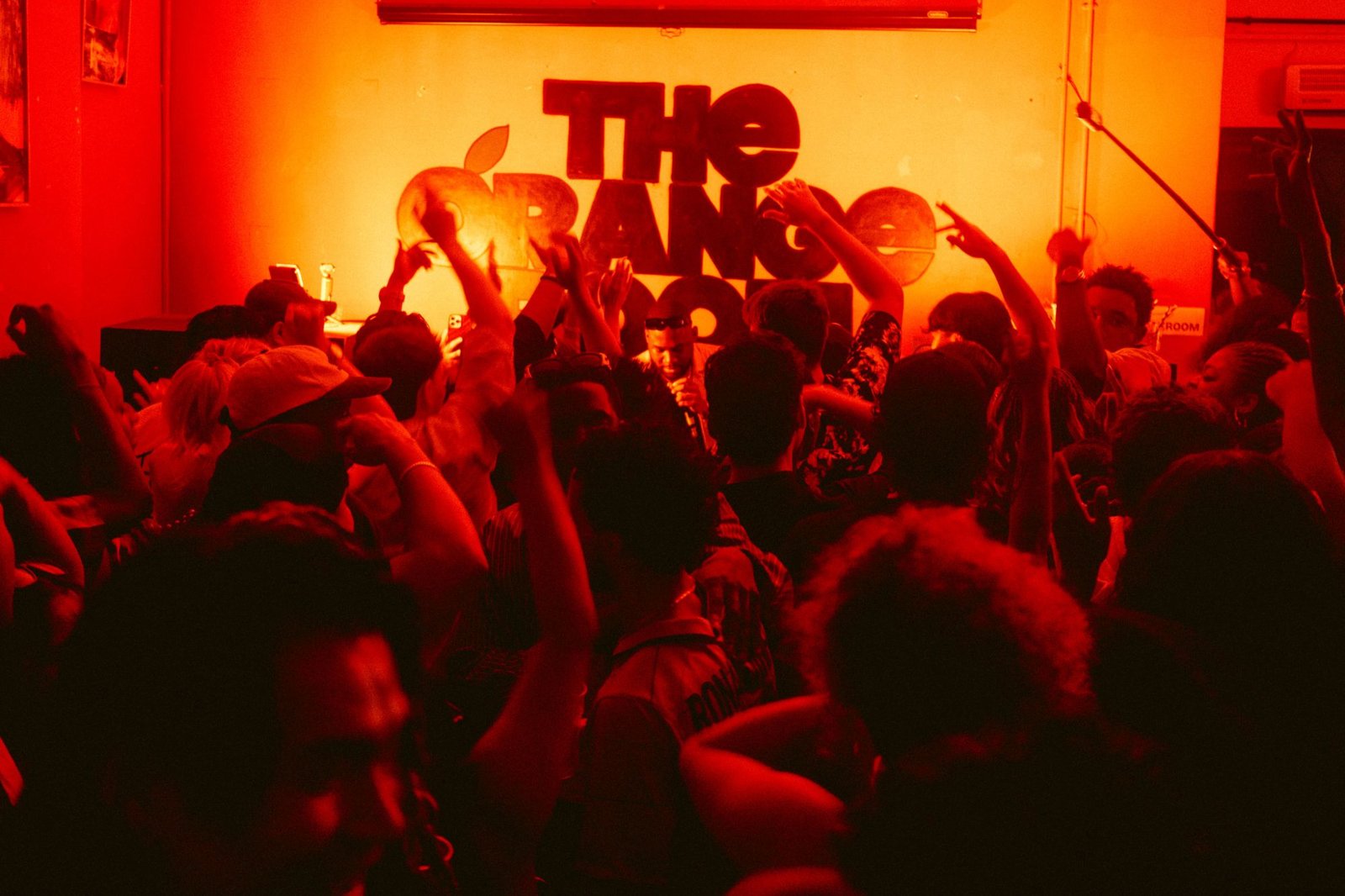 Hands up at The Orange Room